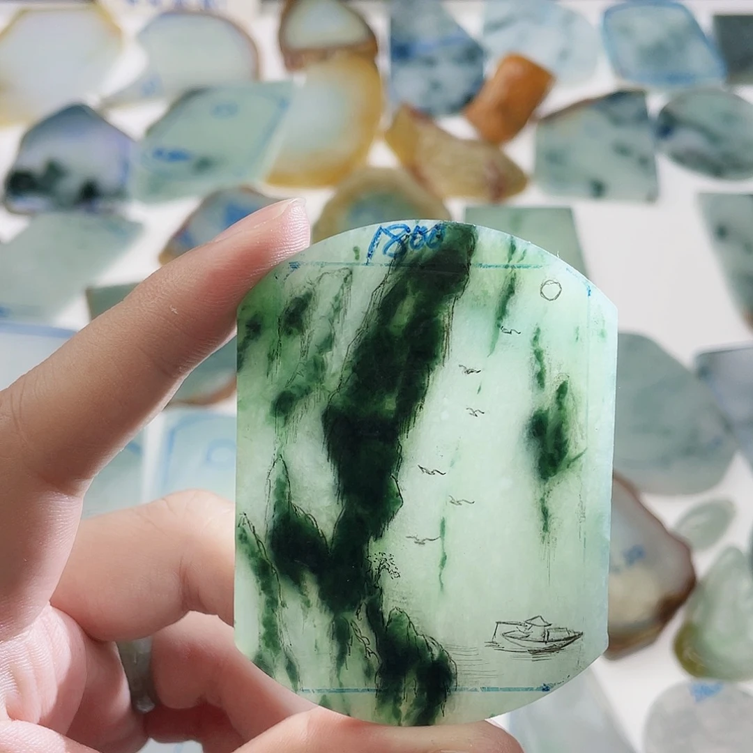 未镶嵌定制翡翠包工