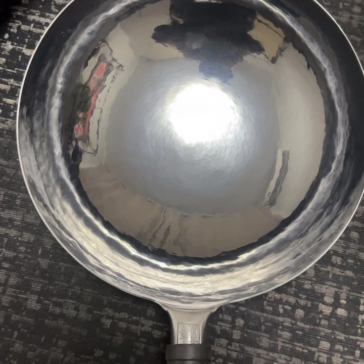 营***」熟铁手工锻打铁锅30