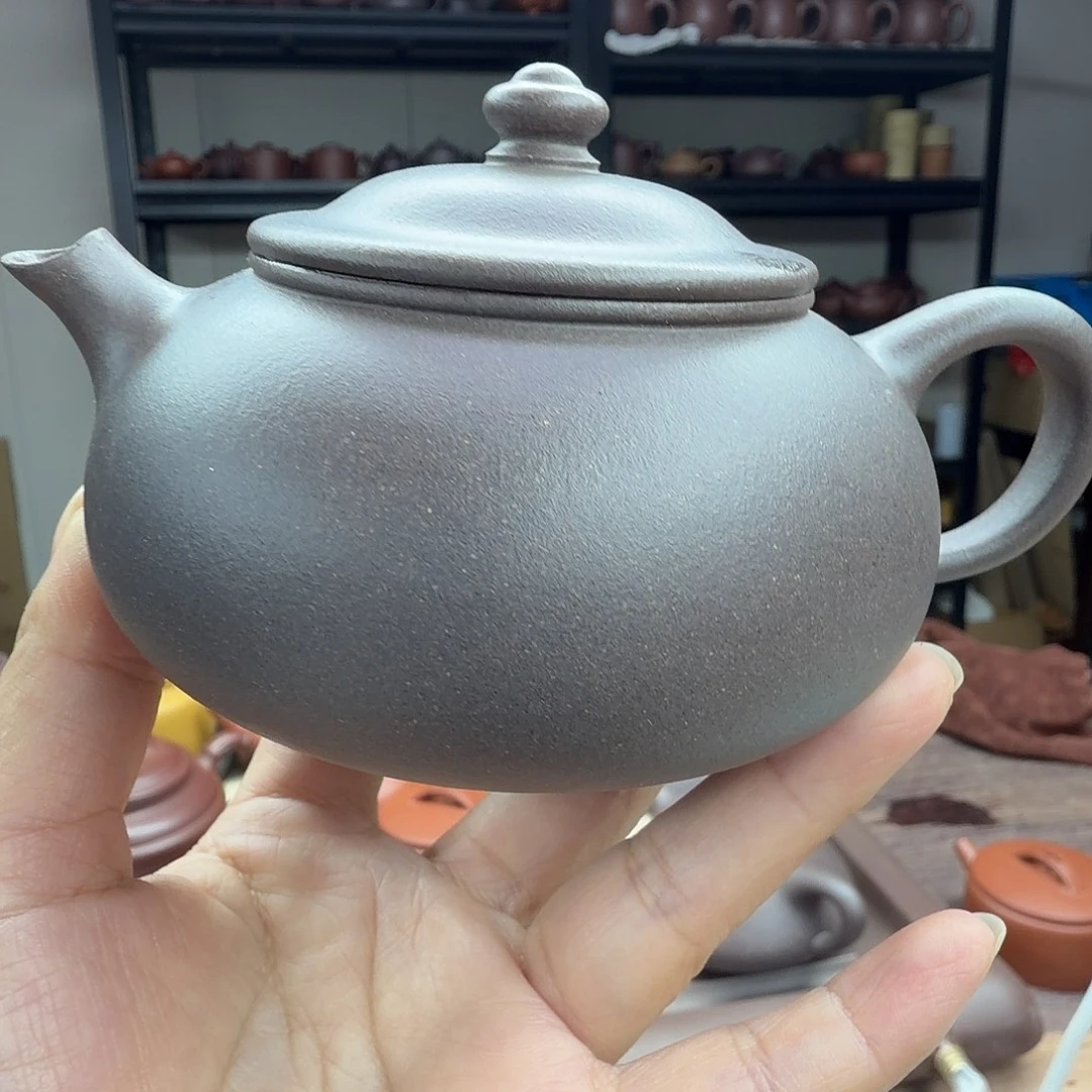 青灰段250cc寒江壶的