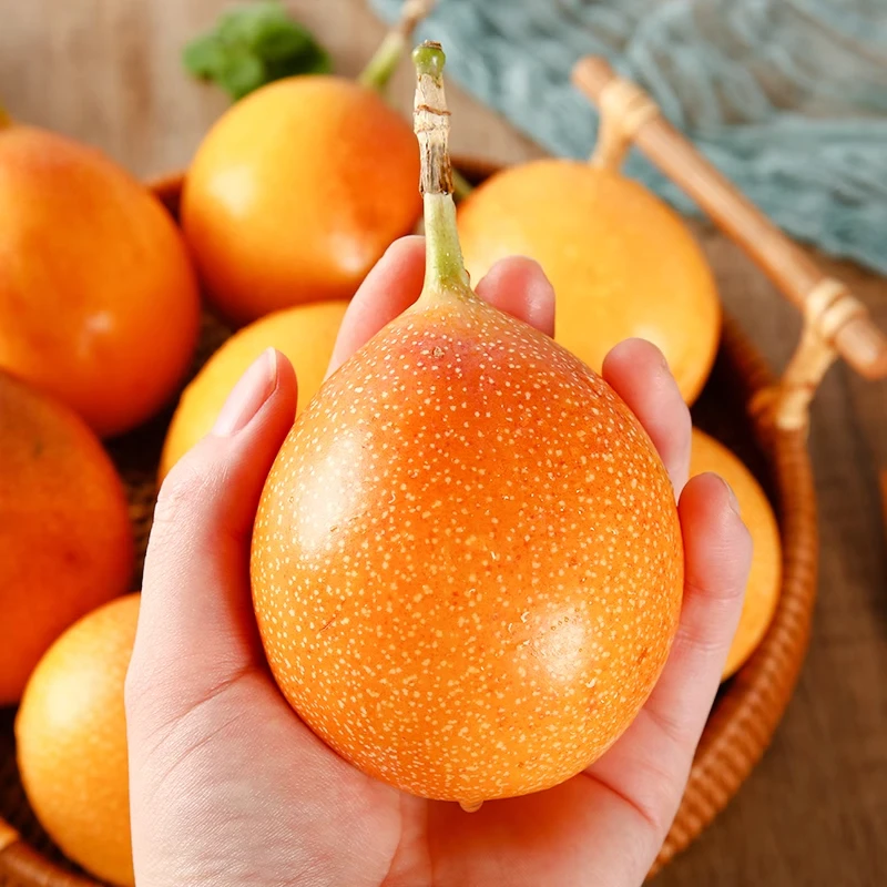 小芳推荐正宗西双版纳热情果大果3斤香甜黄色百香果纯甜新鲜水果