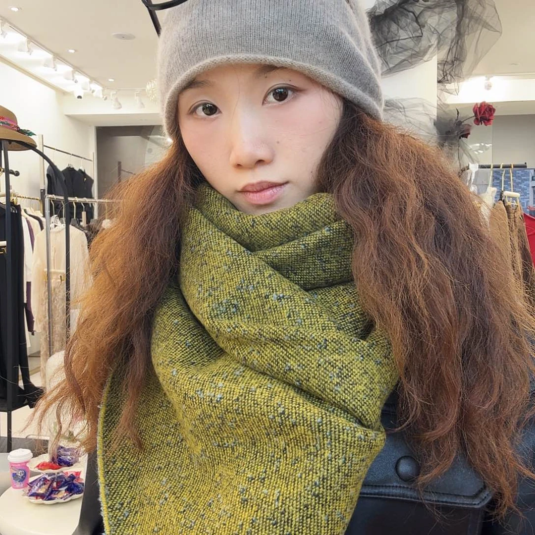 羊毛混纺羊毛围巾