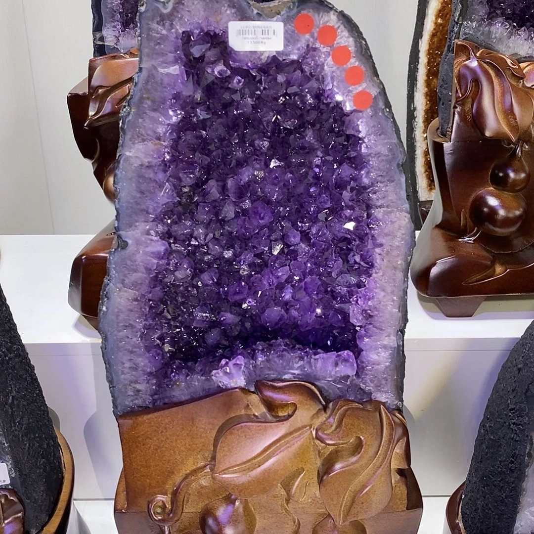 大型摆件（非配饰）未镶嵌紫晶