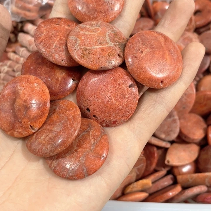 贝壳非金属一个30mm大圆饼