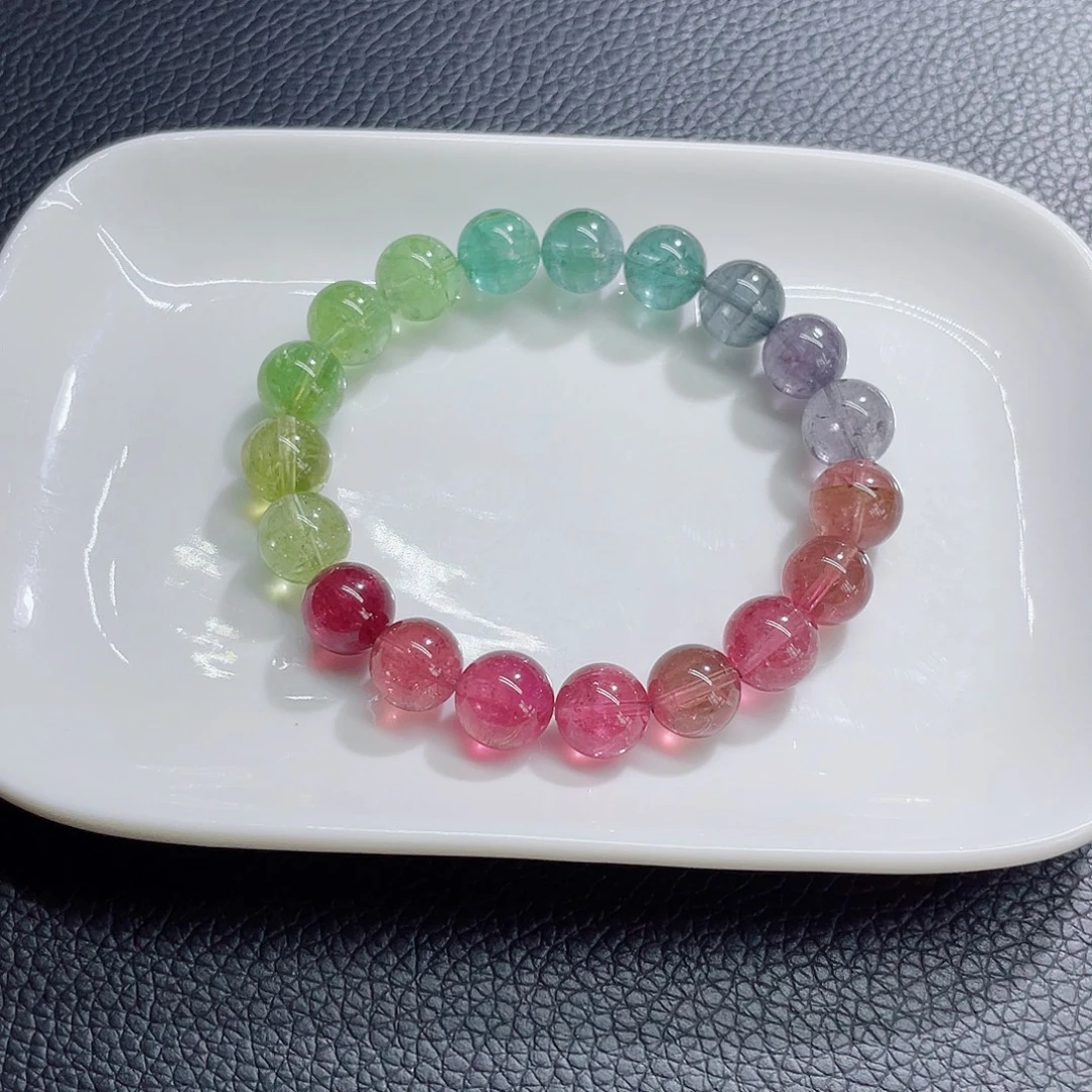 未镶嵌手链碧玺10mm左右