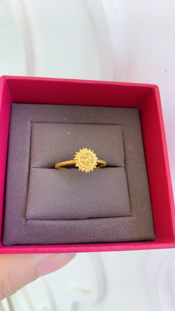 Chow Tai Seng/周大生周大生足金炽热梵高戒指