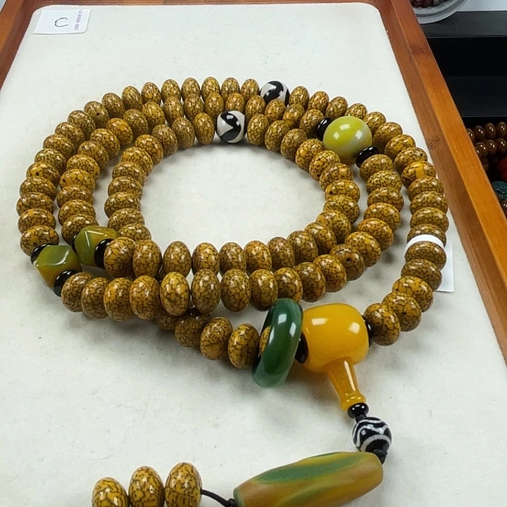 北***狼星月菩提吊坠星月