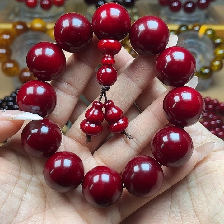 ➹***ʔ贝壳杉（血龙木）手串/手链