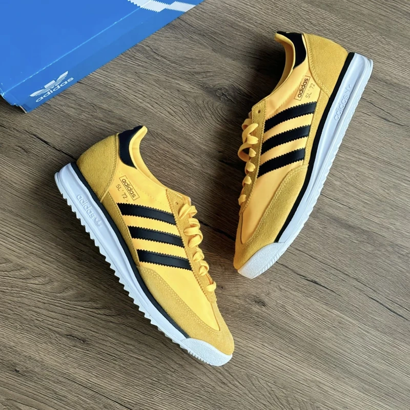 正品Adidas阿迪达斯三叶草SL-72男女春秋季百搭复古阿甘鞋 IH7912