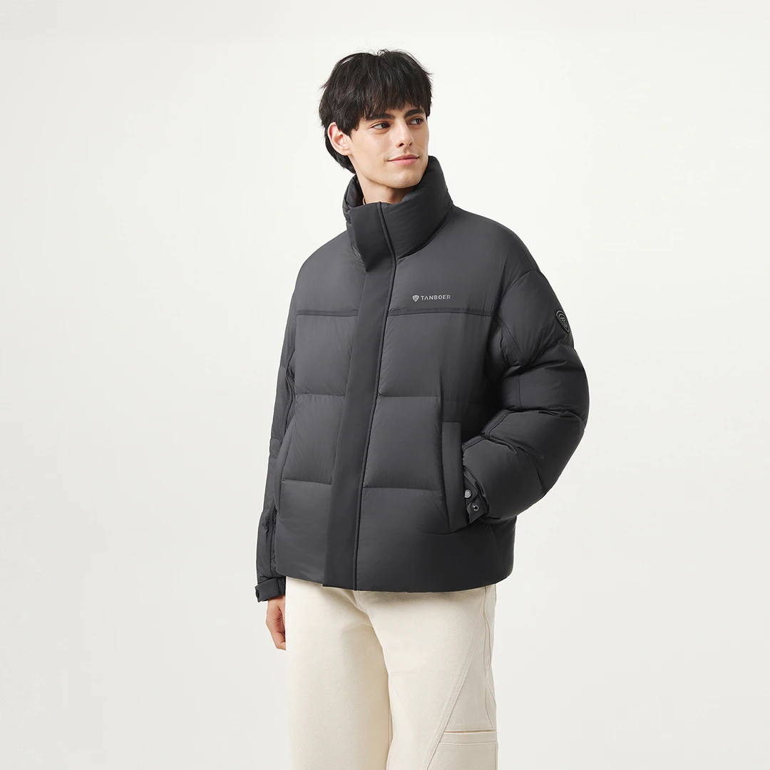 【涵溪专属】坦博尔云柔感立领男款羽绒服TA5530319Z