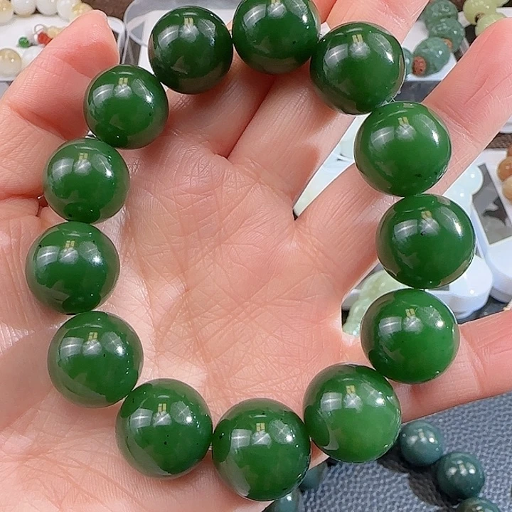 和田玉手串未镶嵌