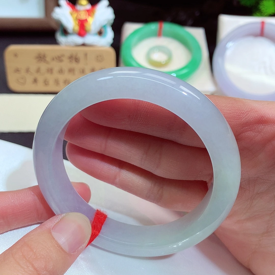 翡翠未镶嵌手镯7015