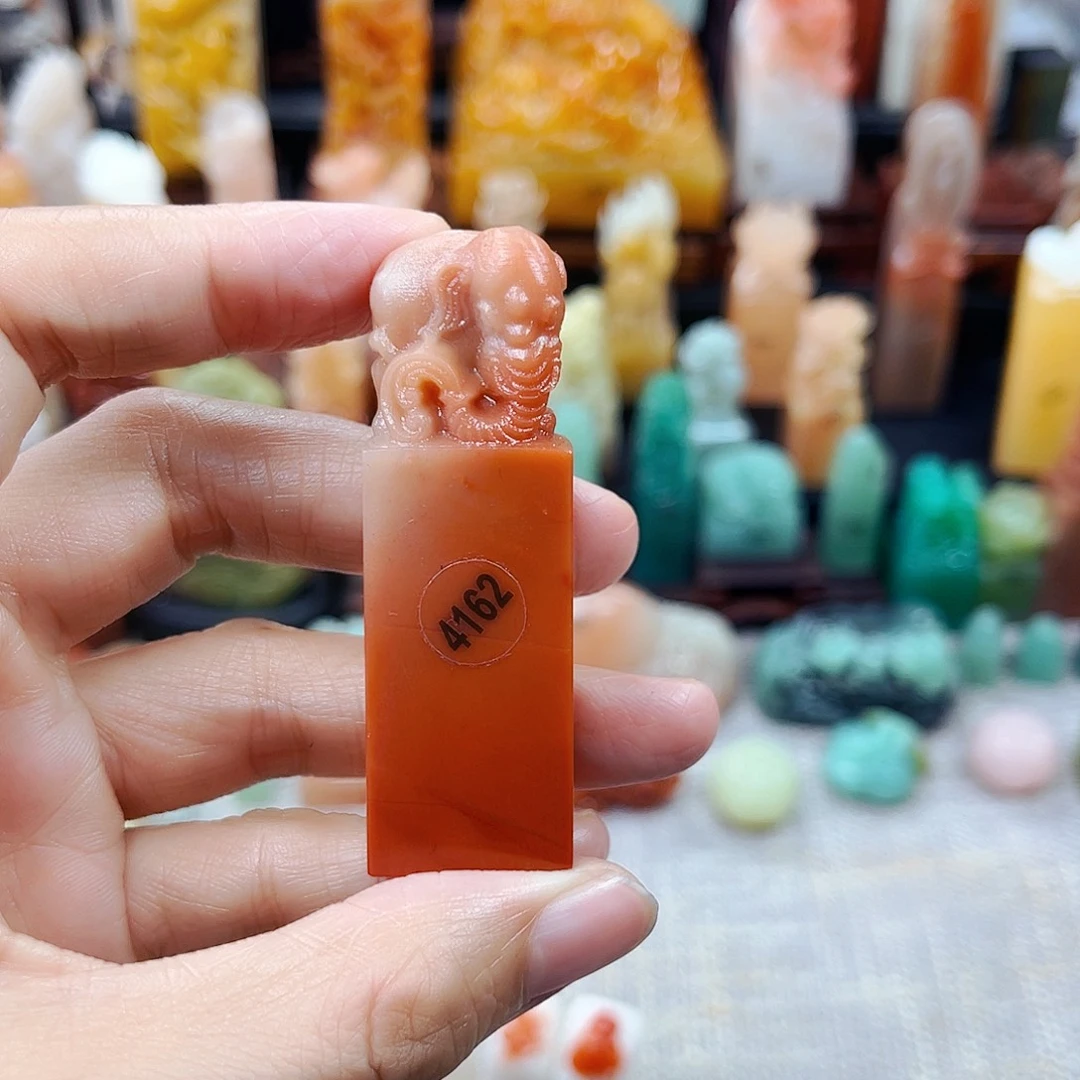 寿山石印石4162包邮包刻