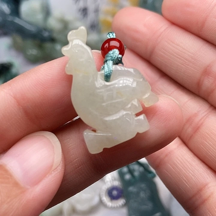 未镶嵌挂件翡翠翡翠