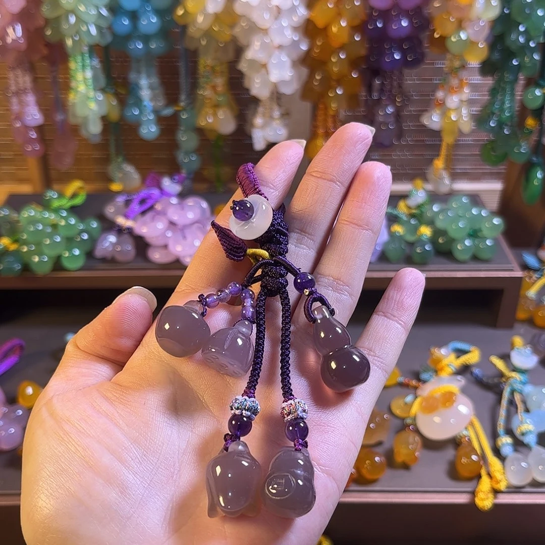 玛瑙/玉髓未镶嵌车挂