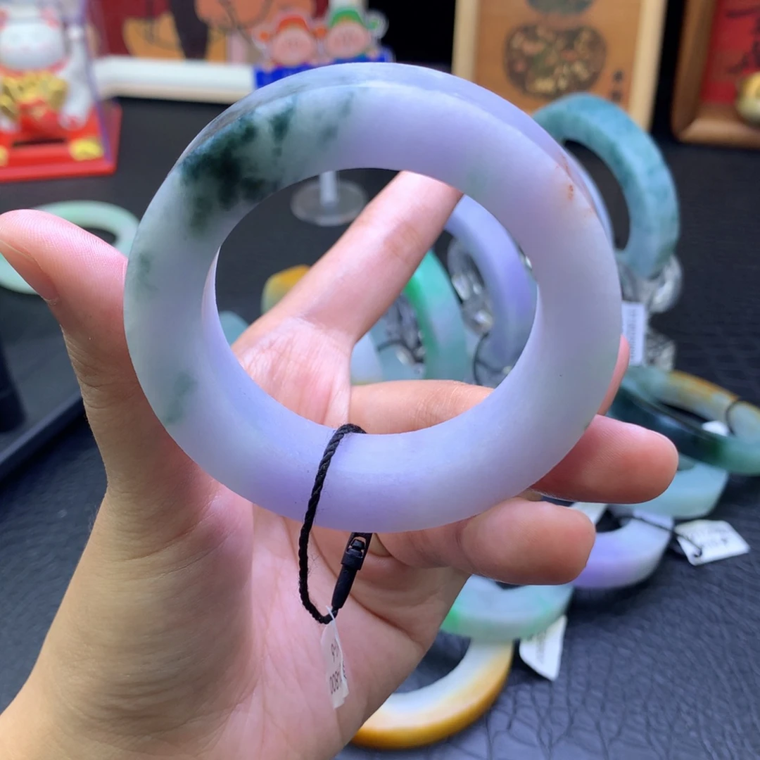 未镶嵌莫奈花园定制翡翠