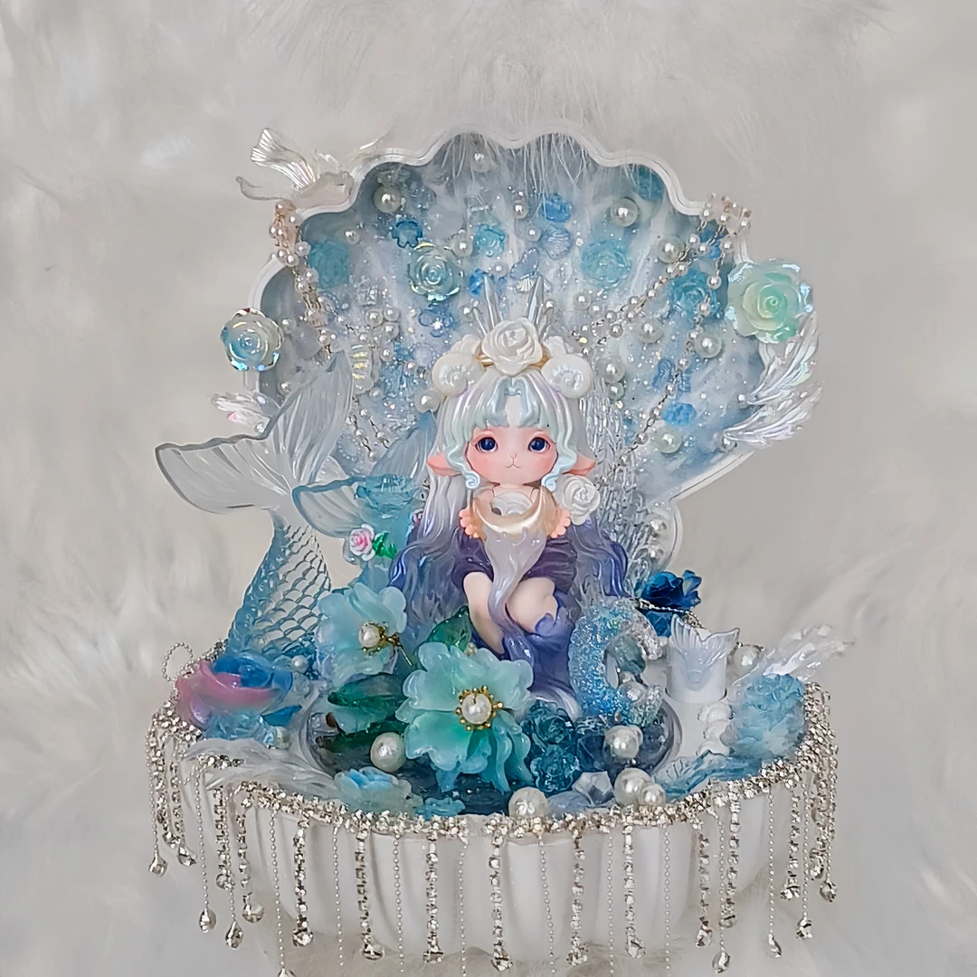 [兔兔潮玩」正版娃奶油胶手作产品创意高定款各种载体