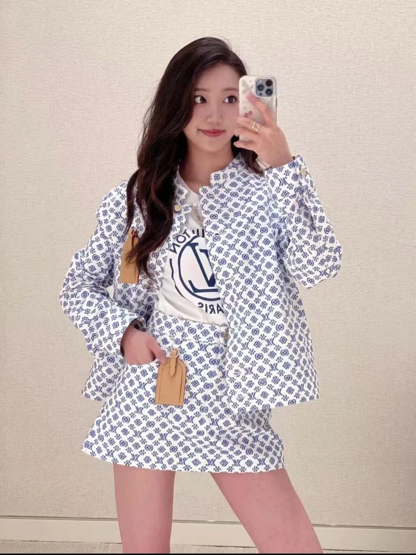 99新 LouisVuitton/路易威登 印花牛仔外套 38码 04134