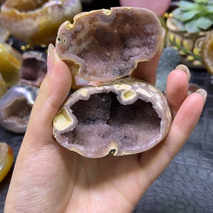 发饰未镶嵌水晶紫晶盆
