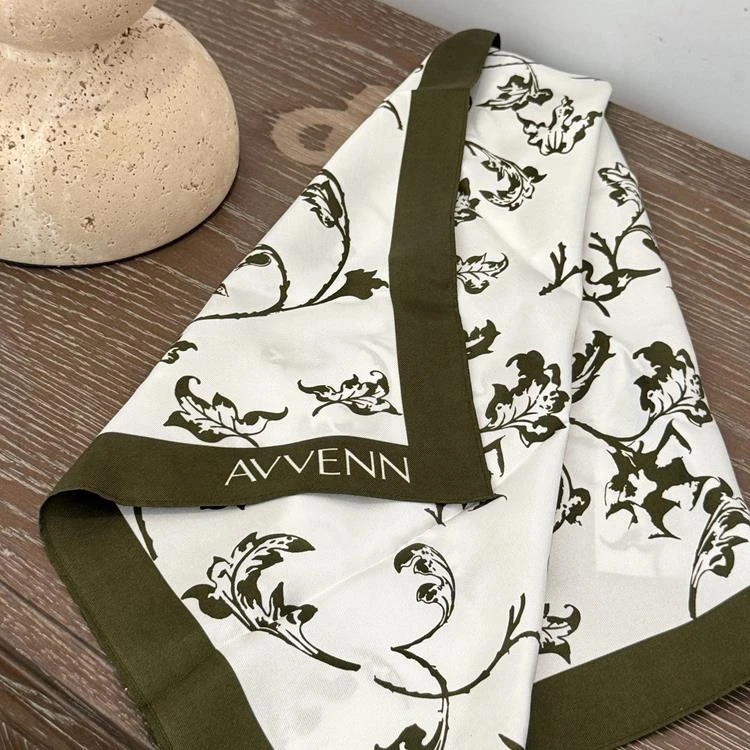 AVVENN2025秋丝巾礼盒百搭丝巾女390dopdop买手店