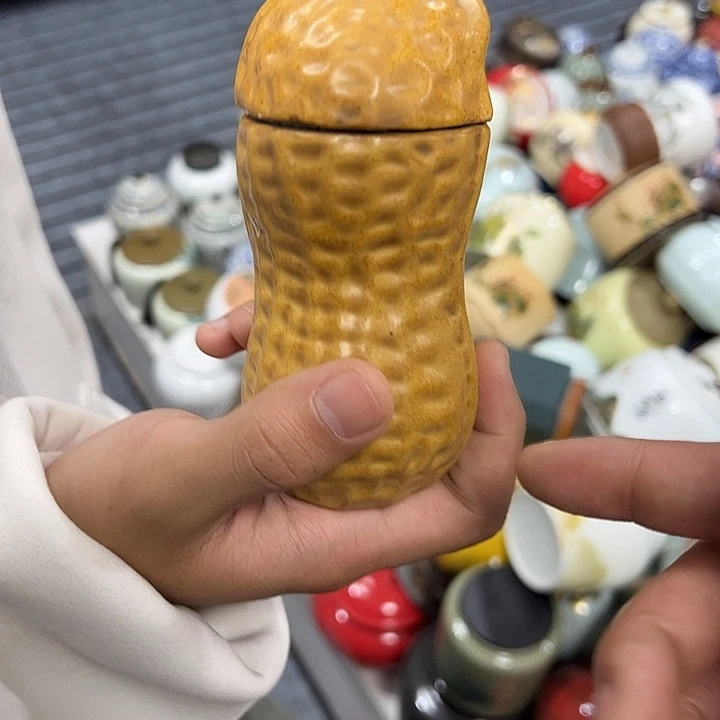 茶叶罐陶瓷家用储物罐瑕疵福利品介意勿拍