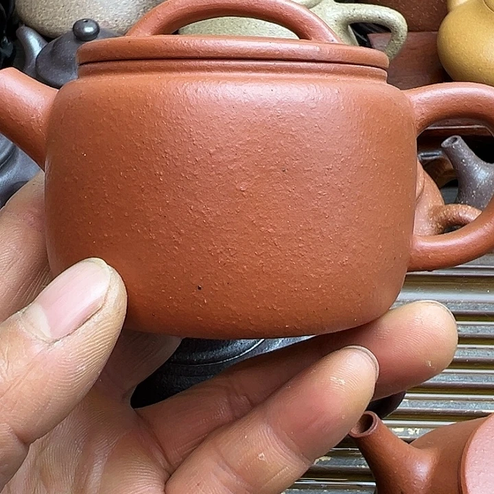 茶壶紫砂朱泥小品