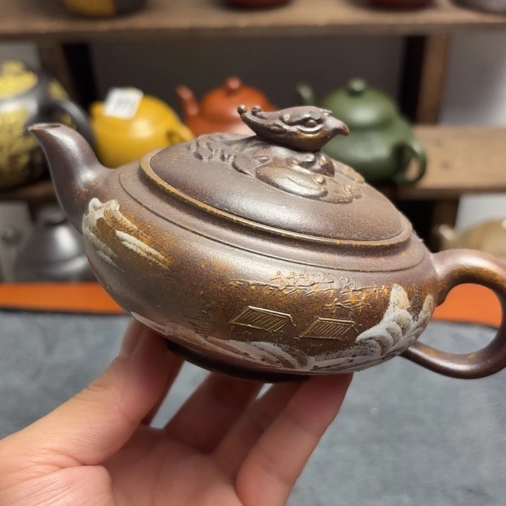紫砂茶壶紫砂微瑕