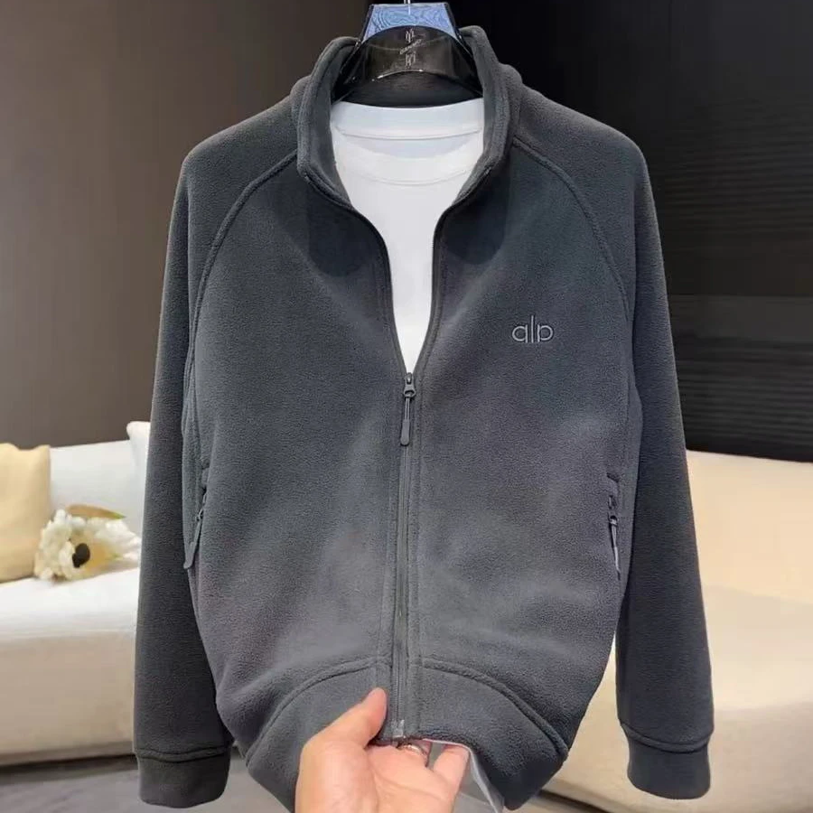 秋冬新款高品质双面奥粒绒加厚立领男士外套#6931