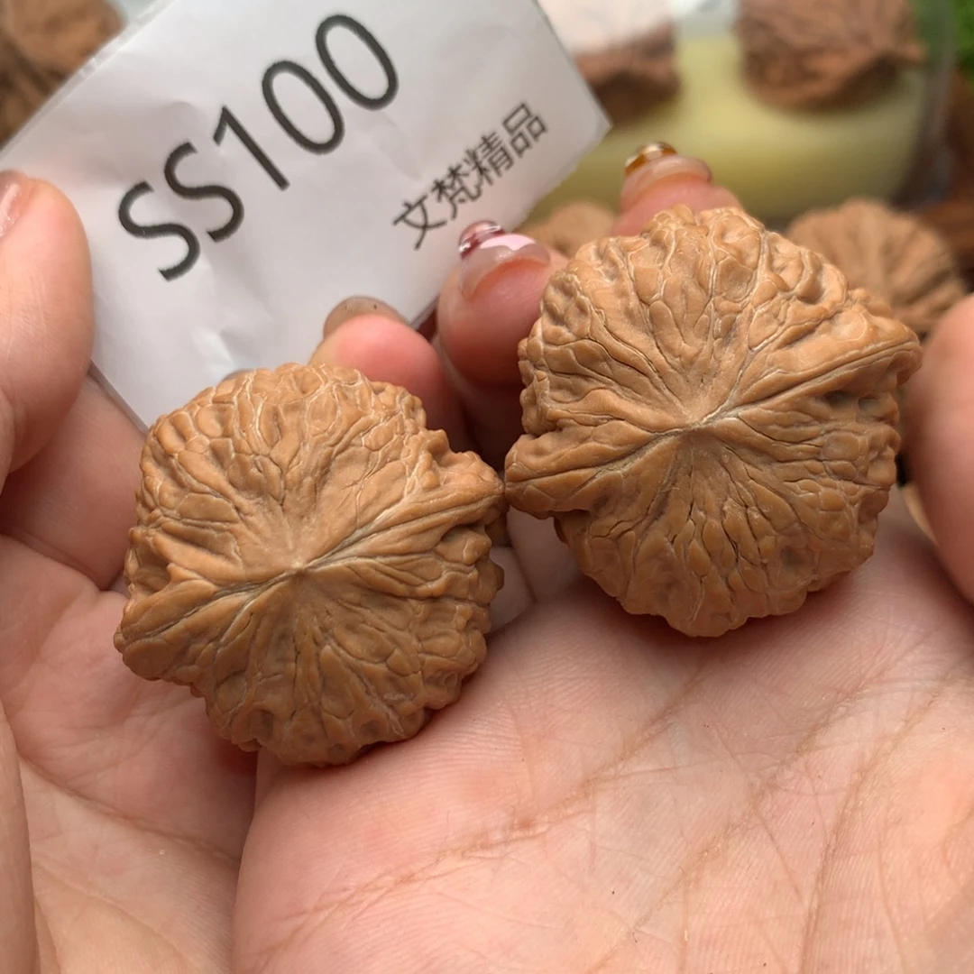 文玩核桃把件全品铁锤38