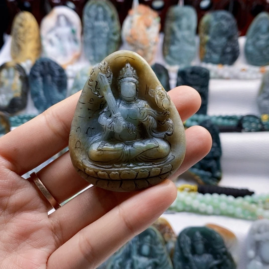 未镶嵌定制翡翠尹*银翡翠定制料