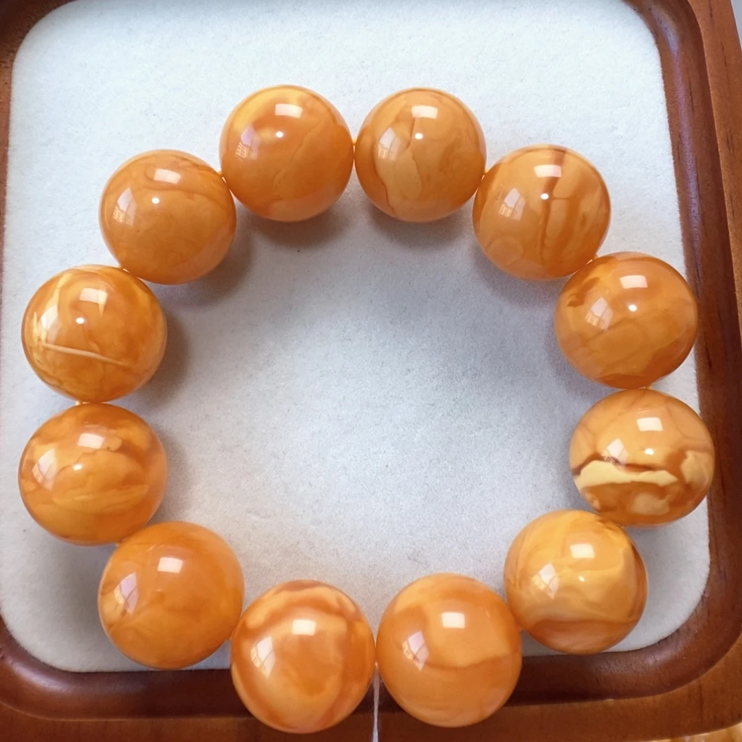 蜜蜡未镶嵌手串蜜蜡