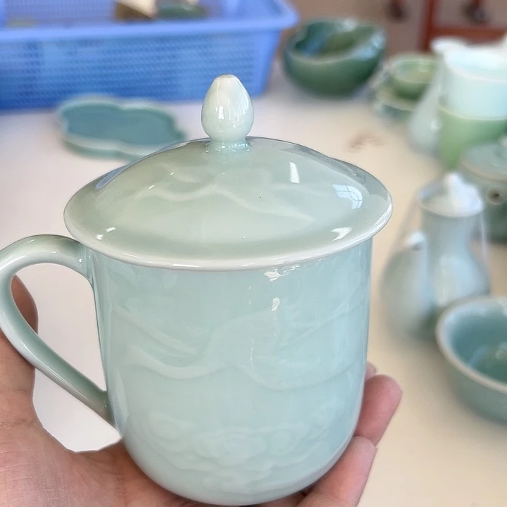 小米茶器龙泉青瓷