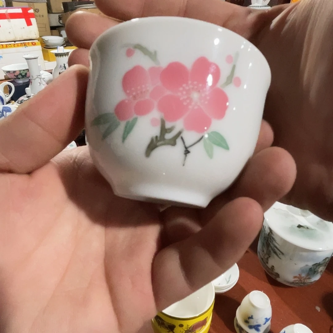 醴陵老厂瓷微瑕慎拍