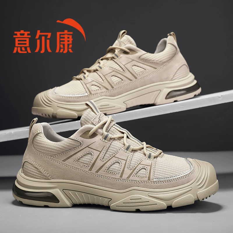 意尔康男鞋2025新款爆款夏季透气百搭运动大码网面网鞋子男士板鞋