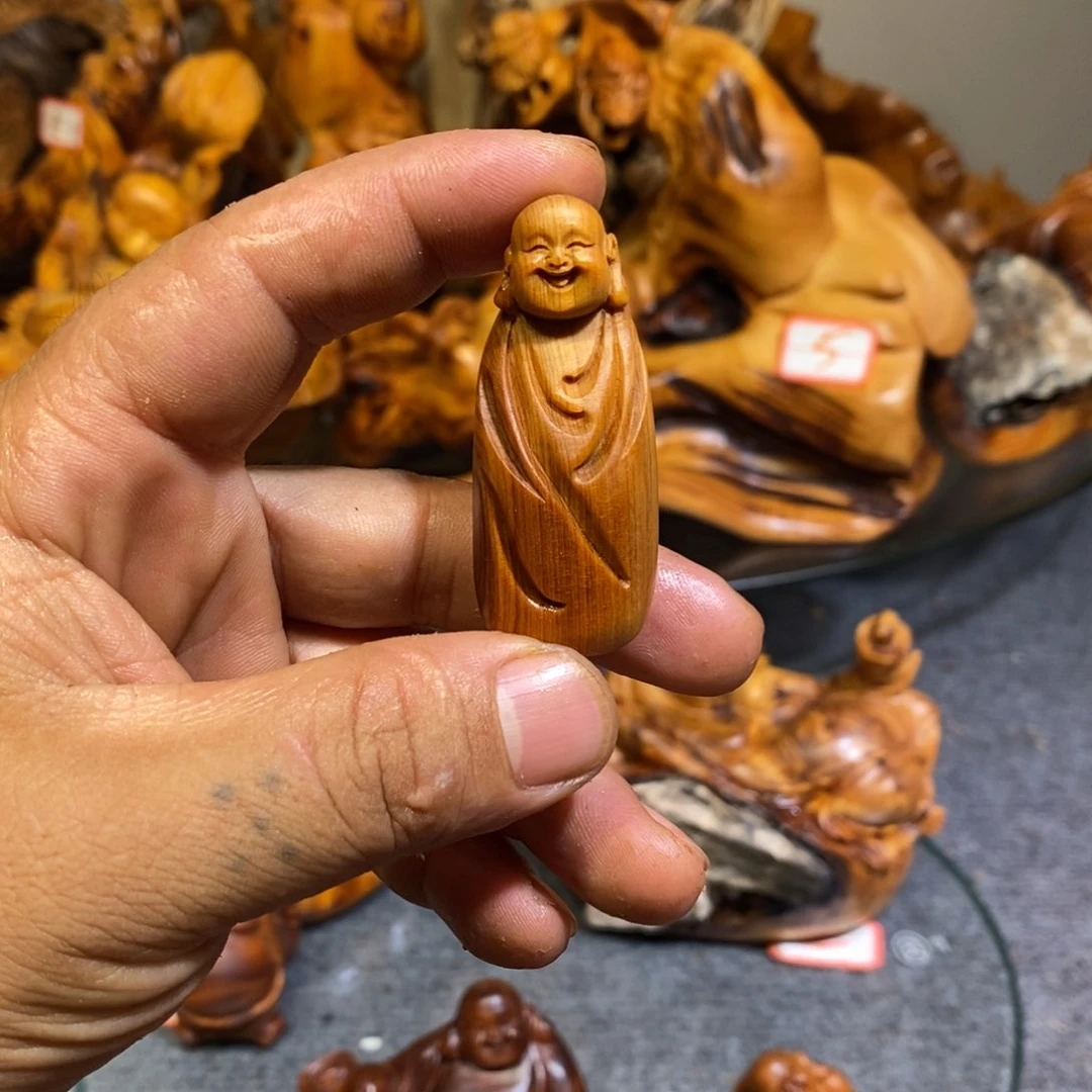 柏木（崖柏）木雕工艺品摆件家居崖柏手串崖柏