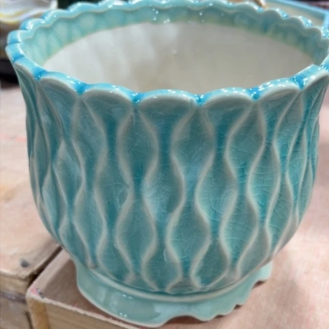 陶瓷满9元发货都是福利花盆