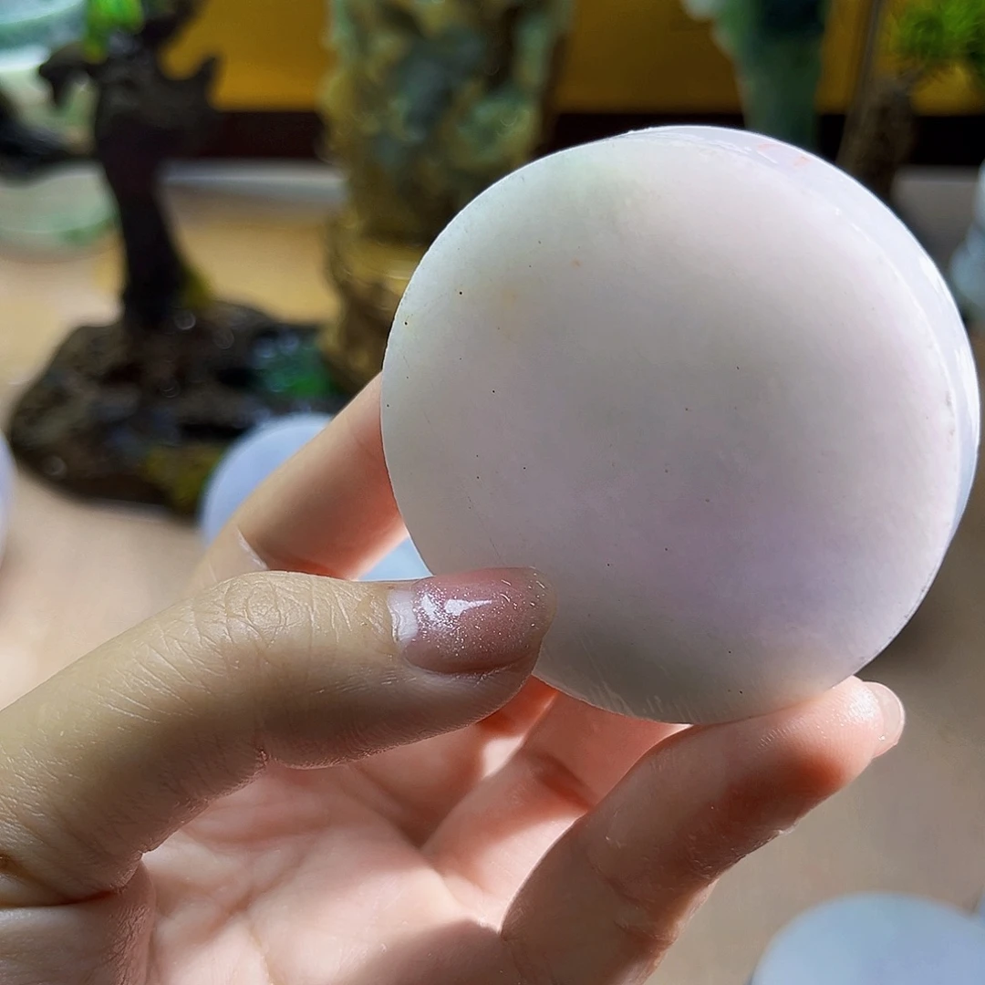 翡翠未镶嵌颈饰804……