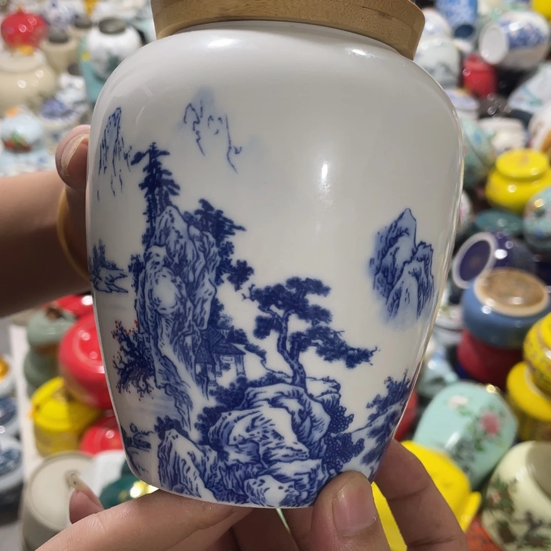 陶瓷罐茶叶罐密封罐