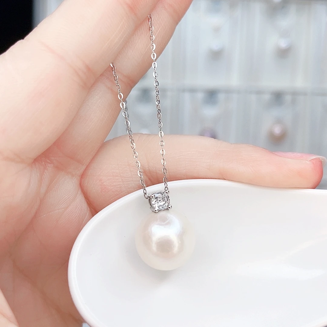 吊坠(赠链)淡水珍珠合金