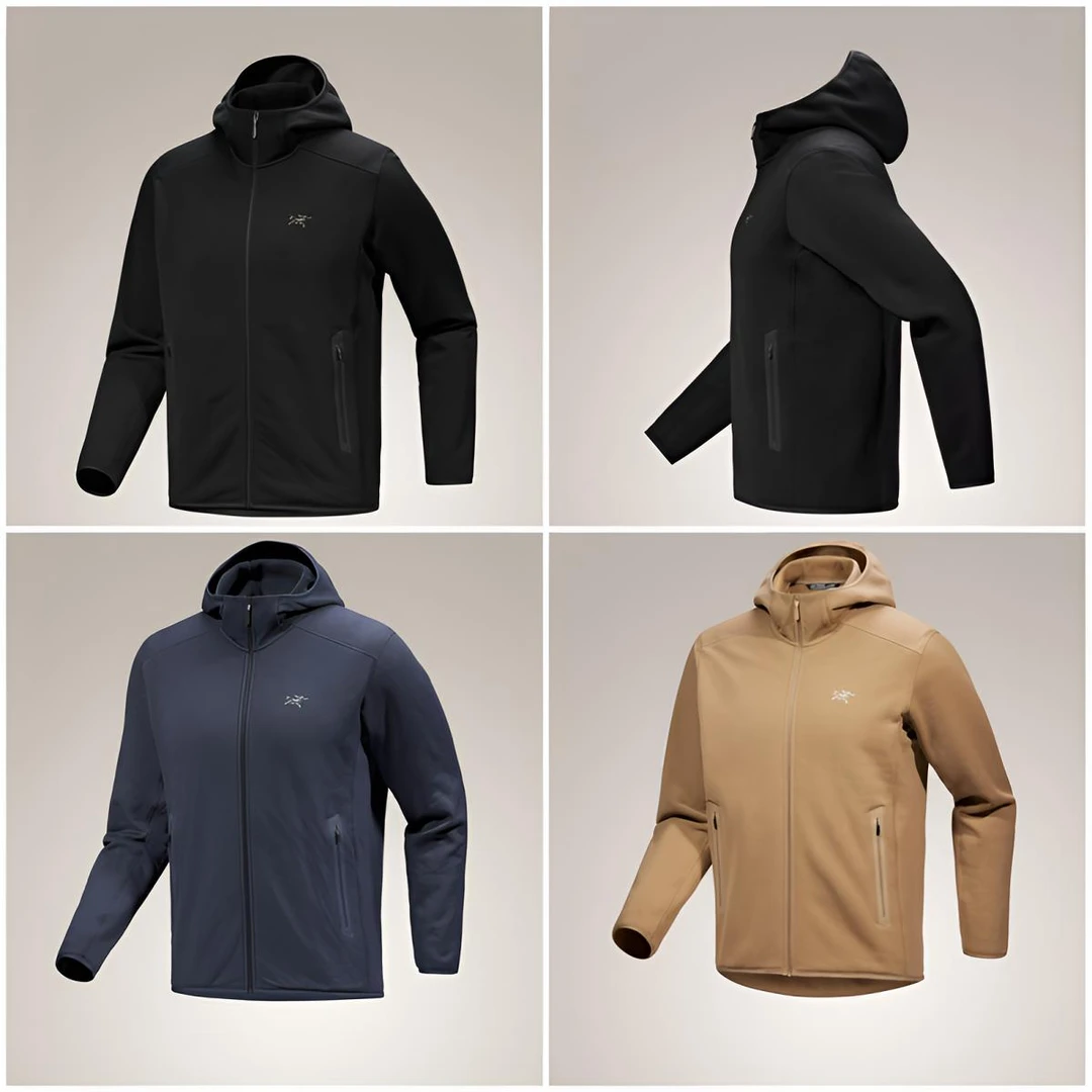 【ARC‘TERYX正品】KYANITE HOODY男户外休闲攀登保暖弹力抓绒连帽衣