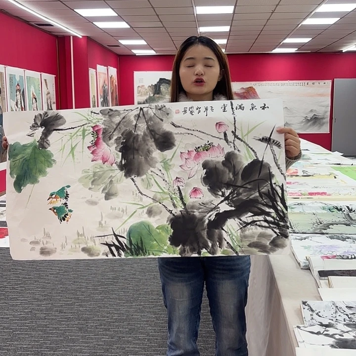 国画国画纯手绘作品