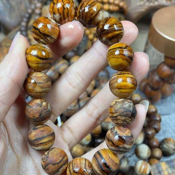 贡木把件手串手串1.5