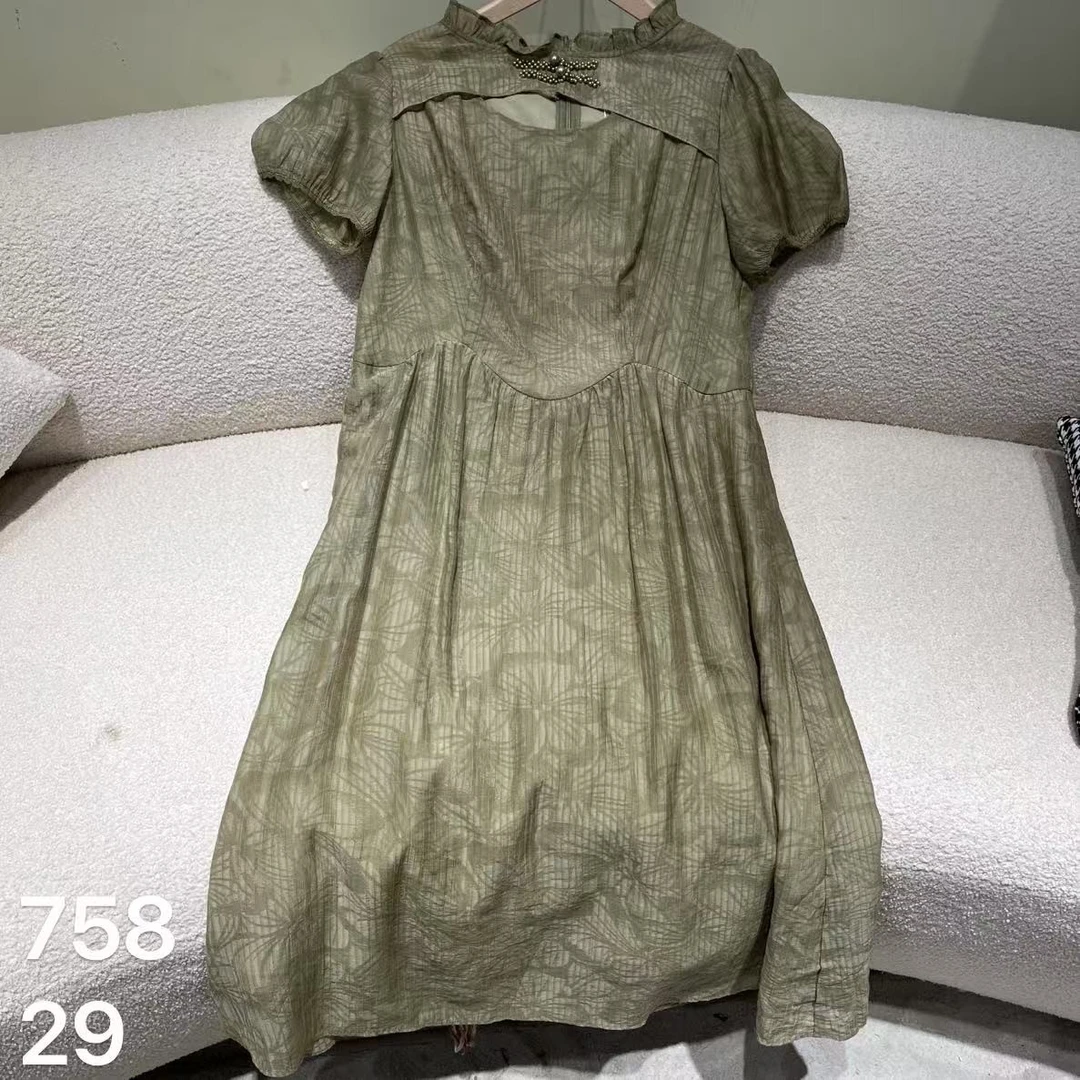 高端轻奢女装连衣（758）