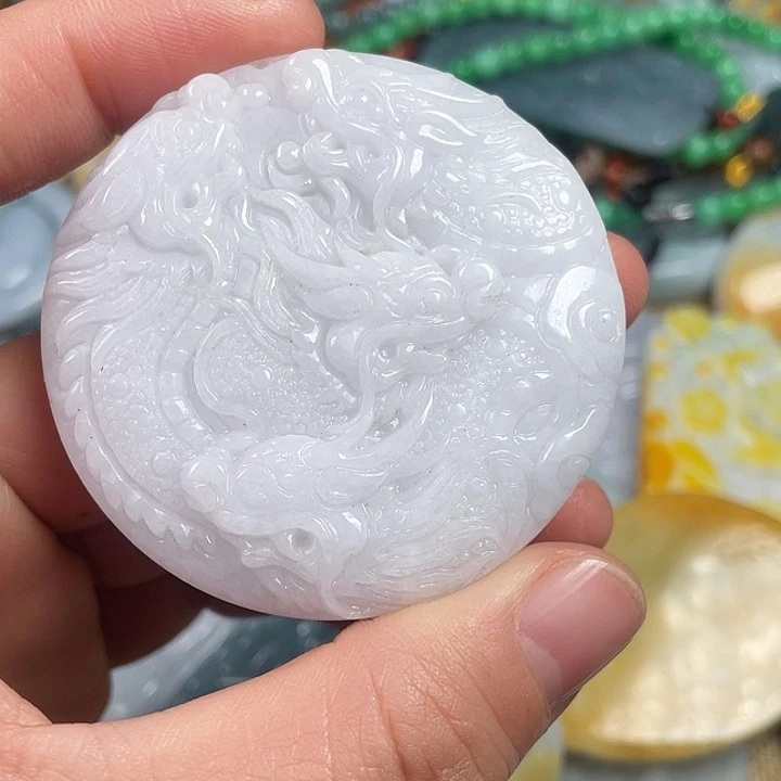 翡翠未镶嵌颈饰天然翡翠