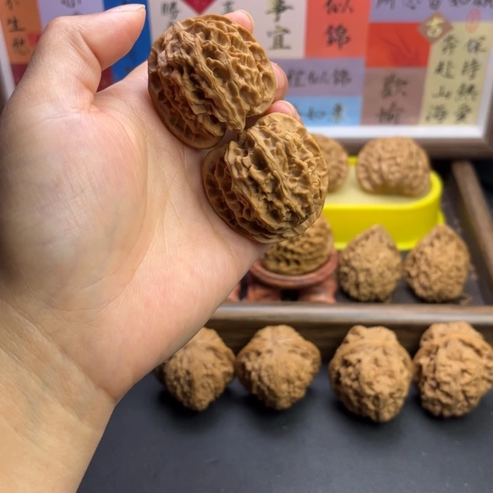 文玩核桃把件全品苹果园