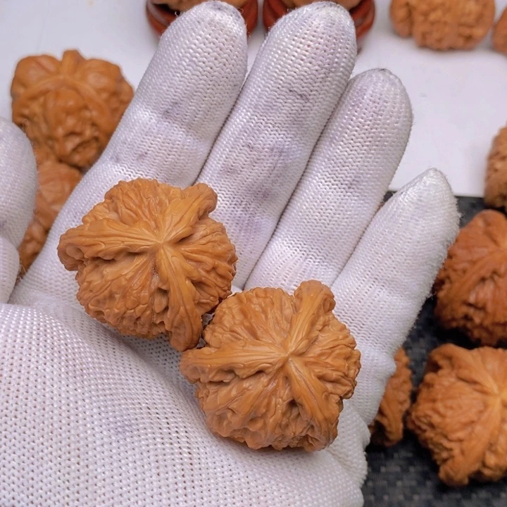 核桃手串/手链拼接白狮子7