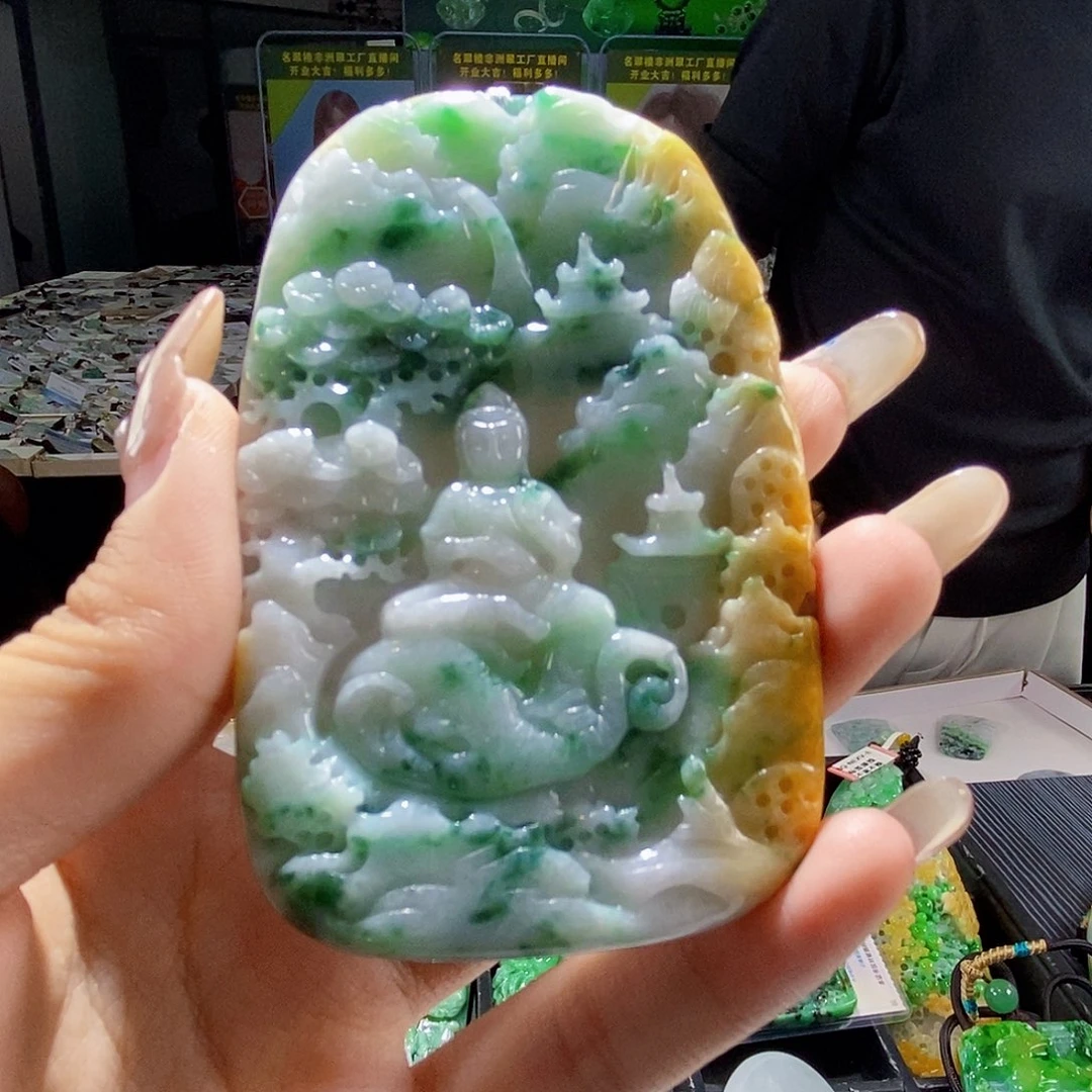 颈饰未镶嵌翡翠翡翠