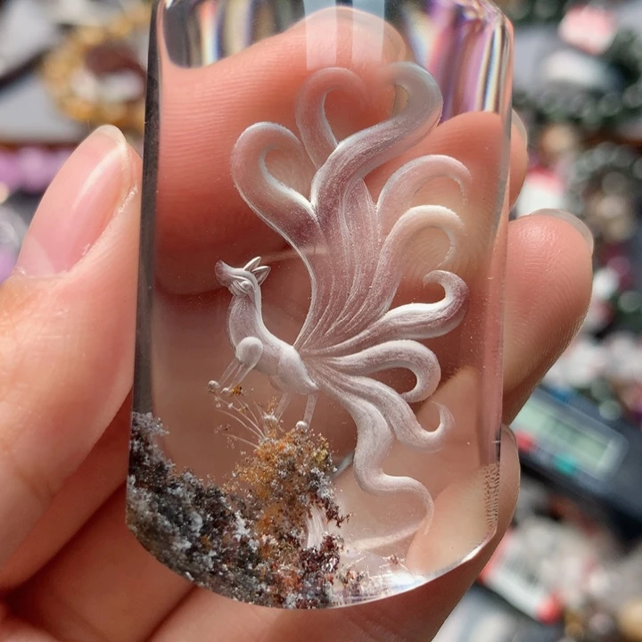 水晶吊坠(不含链)未镶嵌