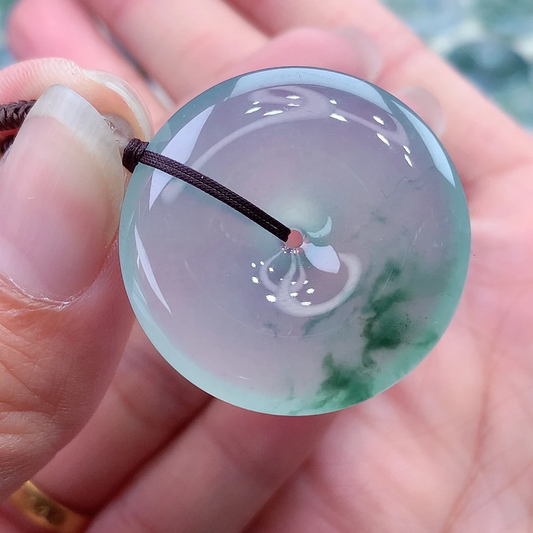 颈饰未镶嵌翡翠编号111尺寸29.9/5.9