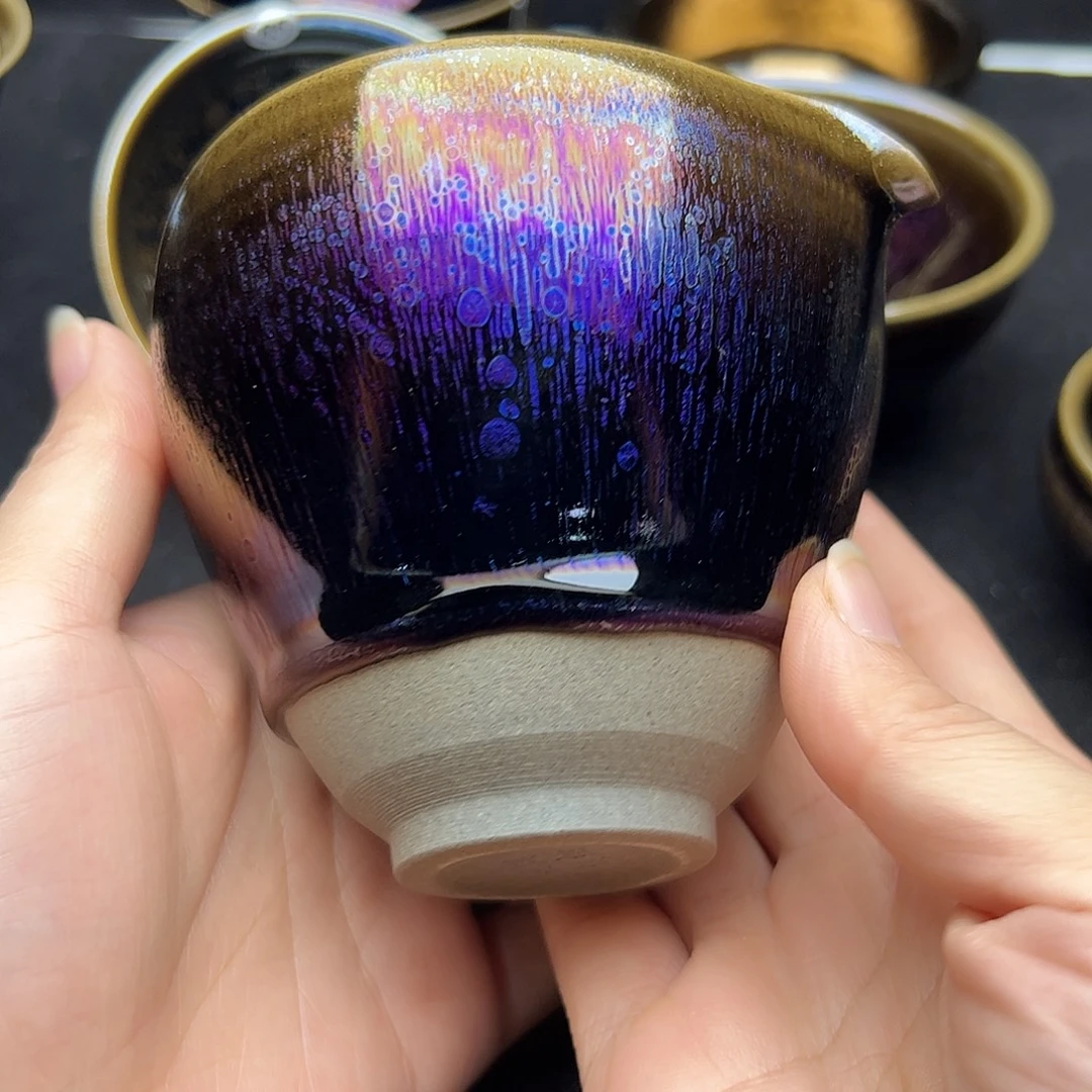 茶盏建窑建盏主人杯