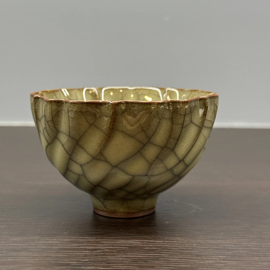 手工 青瓷杯100cc 廖秀珍制 QC023